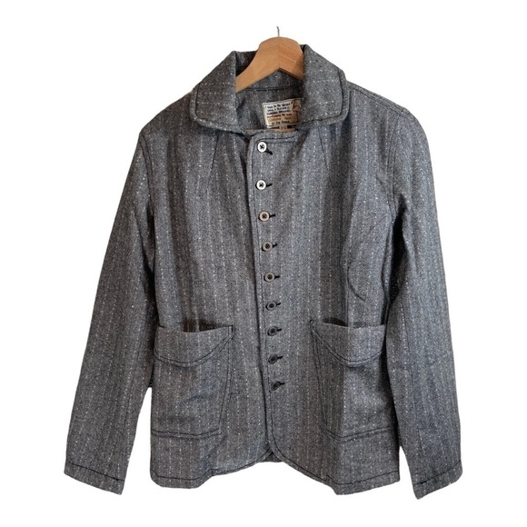 Sandrine Rose Gray Empire Wool Blend Button Front
Jacket NWT - Picture 2 of 6